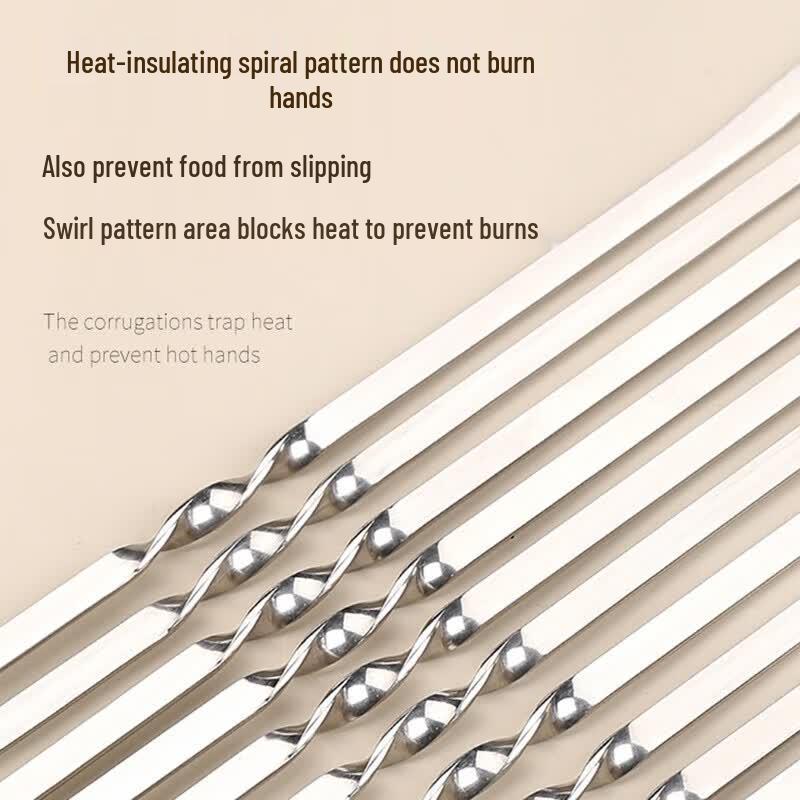 Stainless Steel BBQ Skewers