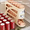 4 Schichten Automatischer Rollender Eierhalter Ständer Aufbewahrungsbox Behälter Kann 30 Eier Aufnehmen Hochwertiger Eierständer Küchen Kühlschrank Organizer