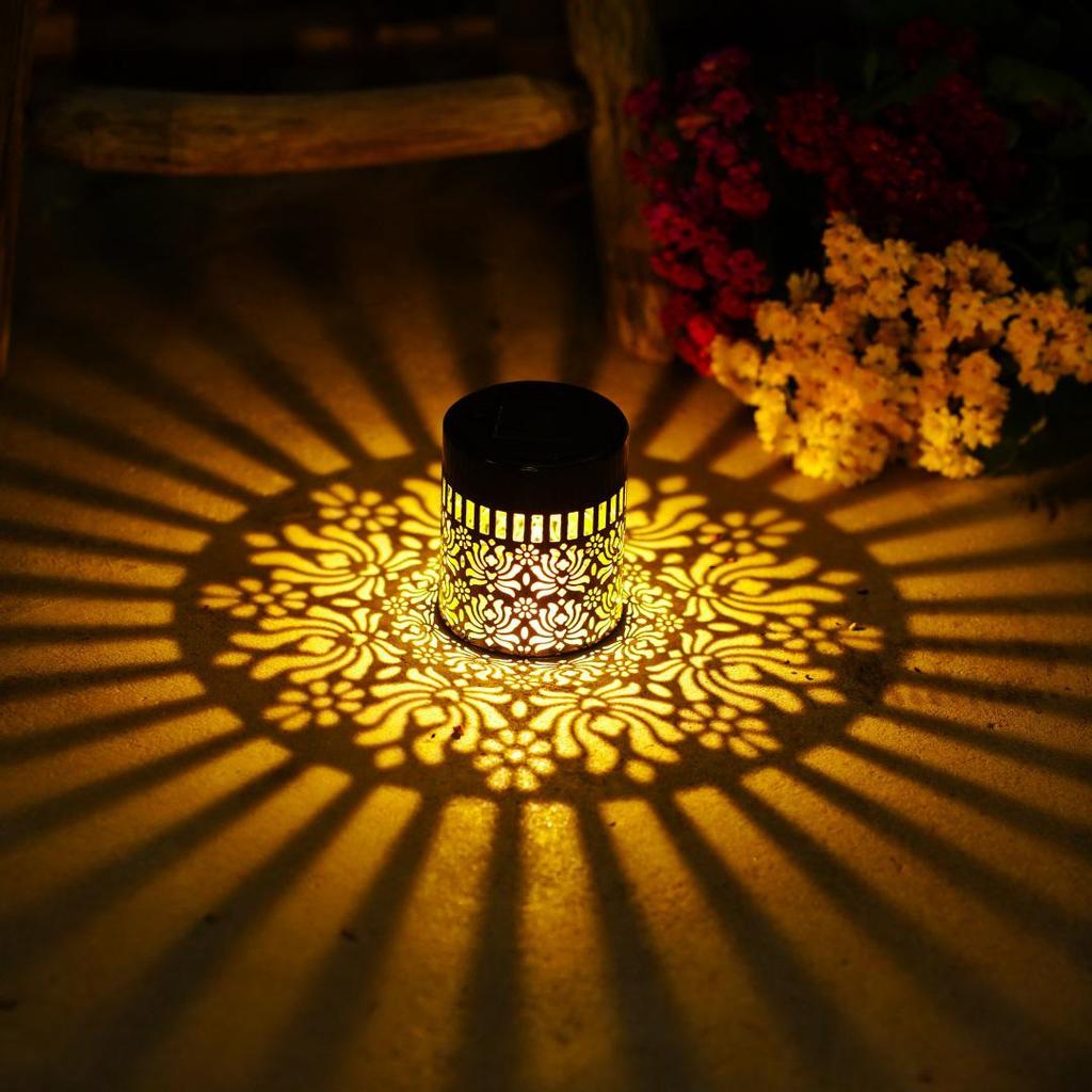 Waterproof Solar Peony Flower Wall Light - Outdoor Classical Pattern for Courtyards & Landscapes