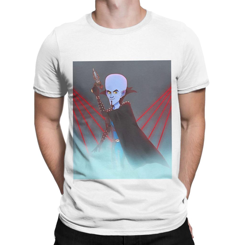 Art Megamind Funny 100 Cotton TShirt Megamind vs The dDoom Syndicate Tees Tops For Unisex