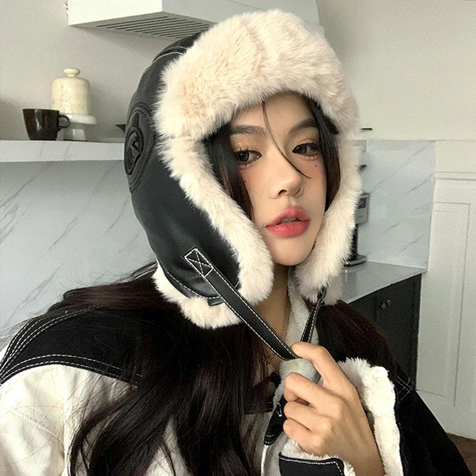 

Уютная зимняя шапка-ловушка для приключений на природе кофейный