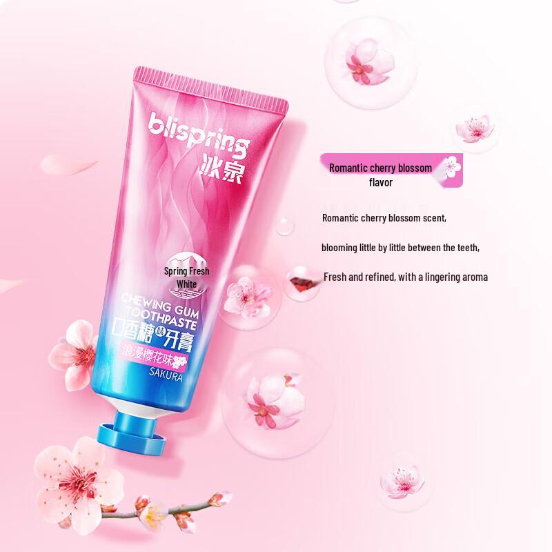 blispring Chewing Gum Toothpaste