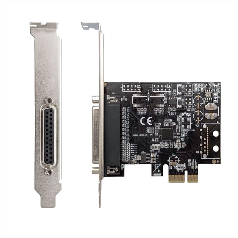 Area Parallel IEEE1284 Printer Port, 1 Port Expansion, PCI Express x1 Connection, Low Profile (Half Height) Compatible, SD-PE99-1PL