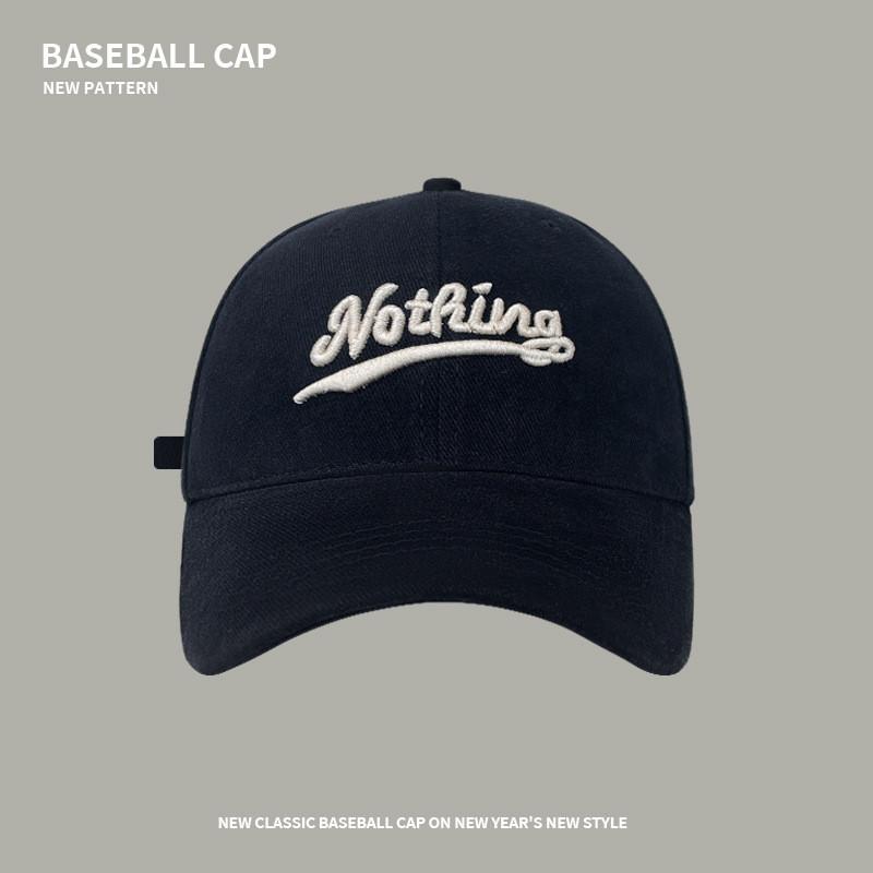 

Vintage Baseball Cap With Wide Brim For Sun Protection And Casual Style чёрный