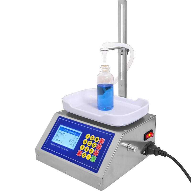 Small Perfume Filling Machine Liquid Weighing Peristaltic Pump Subpackage Device Automatic Liquid Weighing Filling Equipment