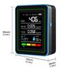 5-in-1 Indoor Air Quality Monitor USB Charging Air Quality Tester with Temperature Humidity TVOC Display for Home Office