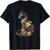 Floral Cat T-Shirt