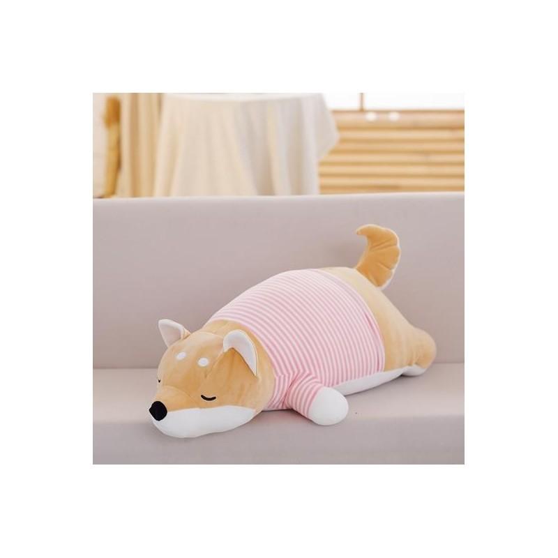 Shiba Inu Plush Pillow Toy With Soft Down Cotton Filling For Girls Gift Birthday Decoration