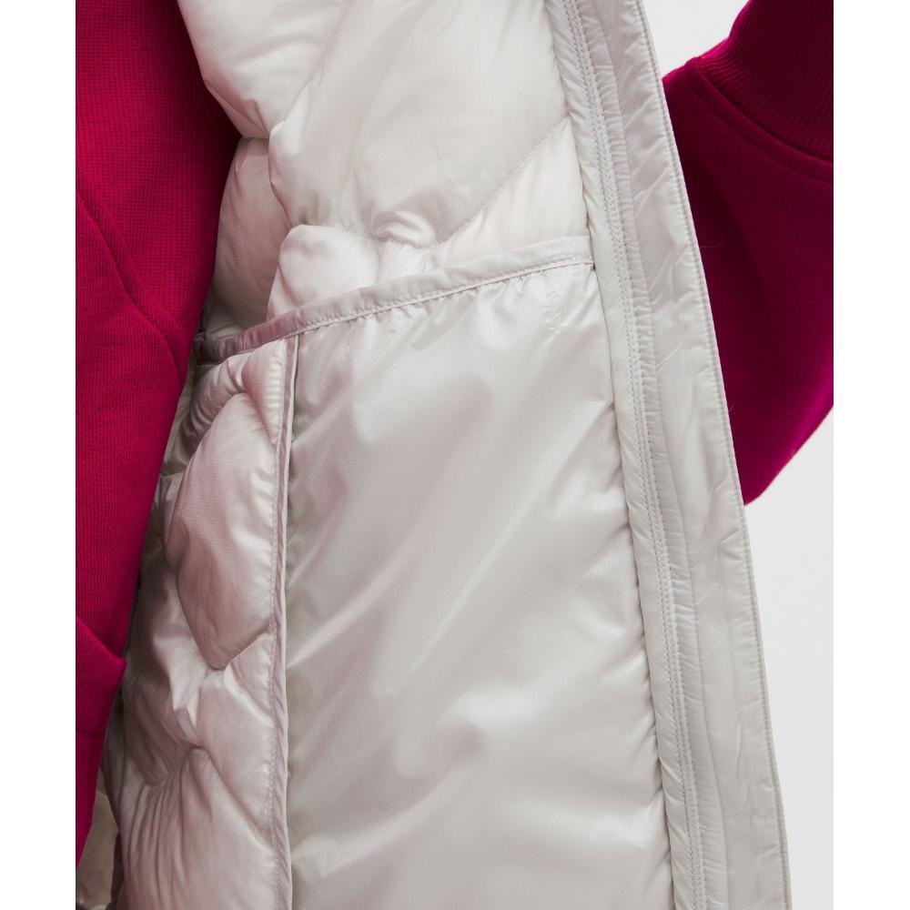 Lululemon Women S Featherweight 900 Down Fill Quilted veSt Dove Grey