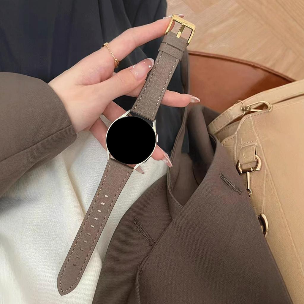 Strap band For Samsung Galaxy Watch 7 FE 5 Pro 4 6 classic 44mm 40mm sport bracelet correa leather loop