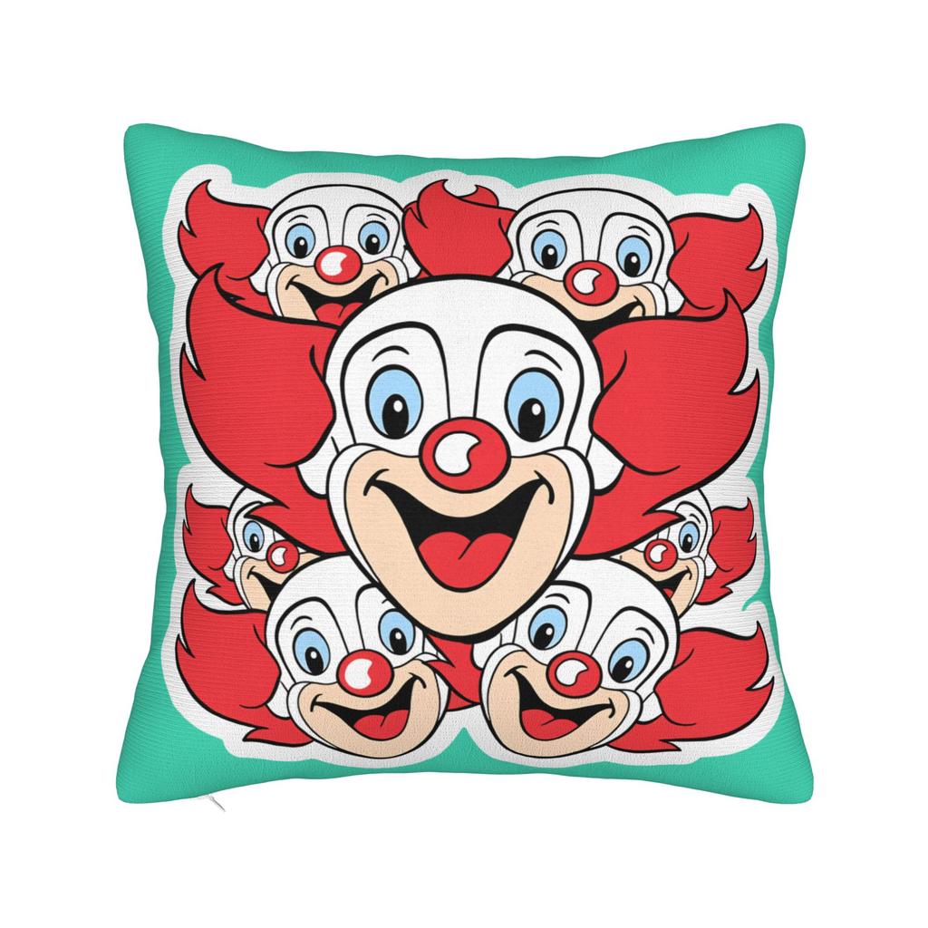 Funny Clowns B-Bozoeds  Pillow Cover Comfy Cushion Cover Kawaii Pillow Case For Chair Sofa Home Decor