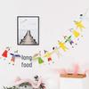Tropical Forest Animal Flags - Kindergarten Classroom Decoration for Children's Day