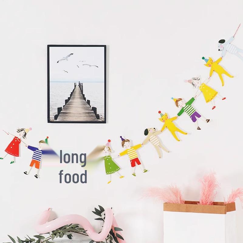 Tropical Forest Animal Flags - Kindergarten Classroom Decoration for Children's Day