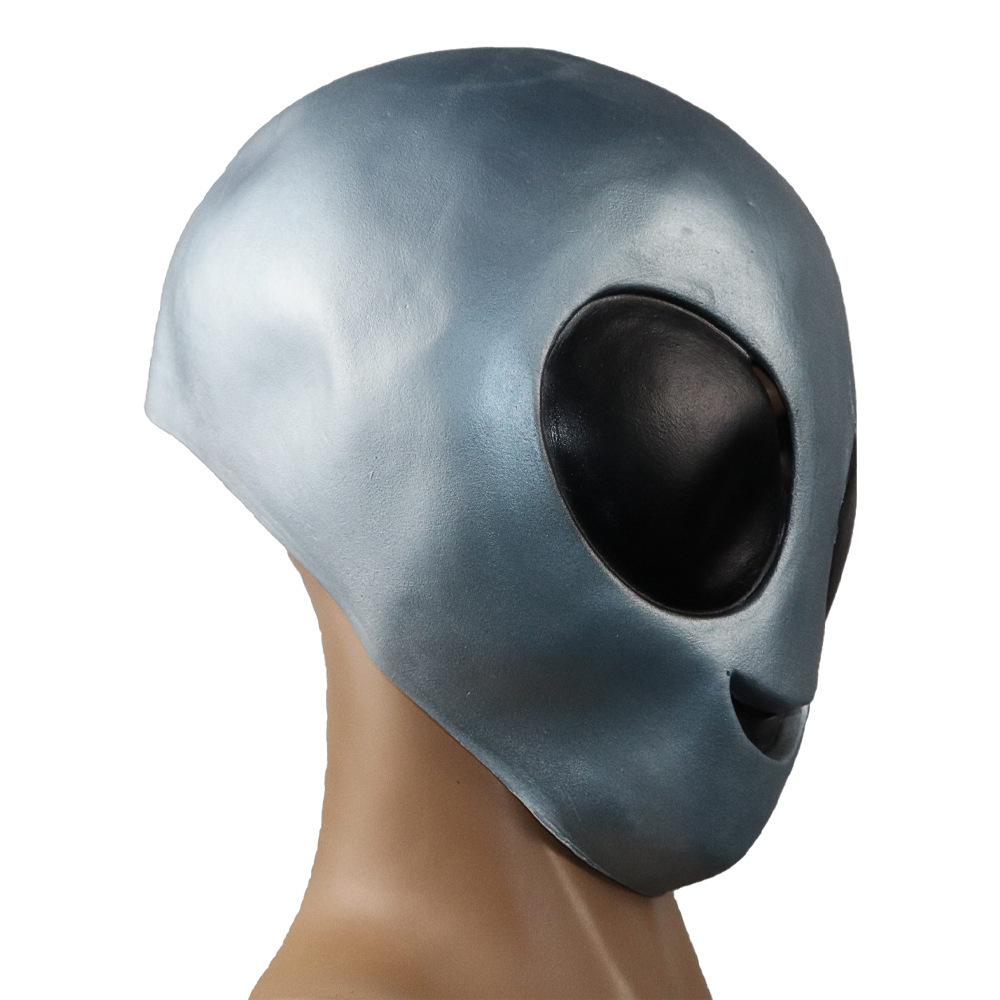 Alien Emoji Mask Halloween Prank Mask Halloween DJ Mask Hood