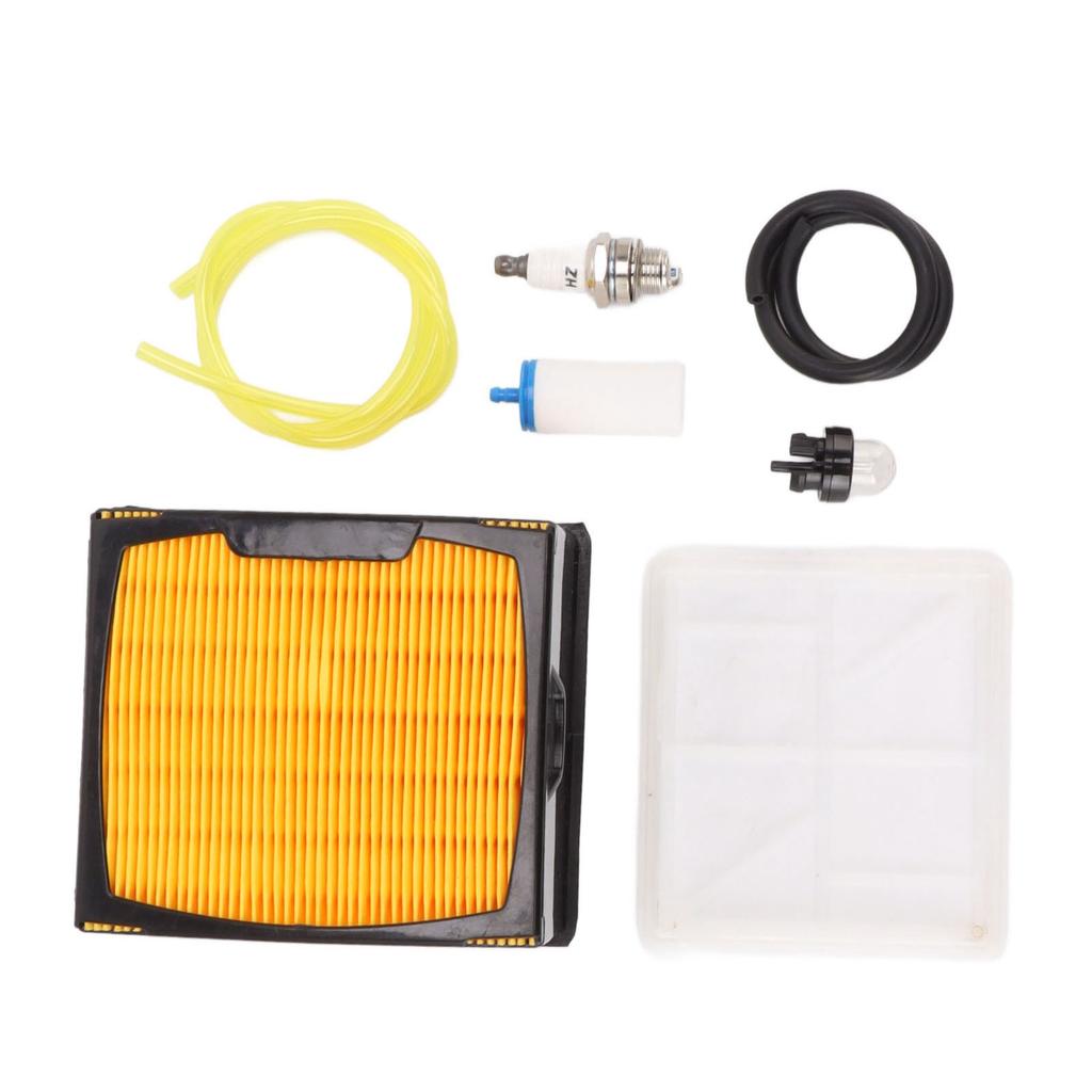Concrete Saw Power Cutter Air Filter Fuel Line Gasoline Pipe Sparking Plug Primer Bulb for
