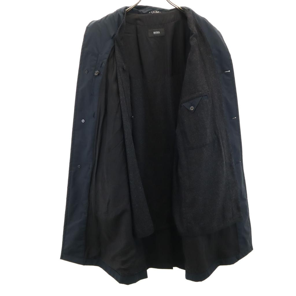BOSS HUGO BOSS Made In Poland Stainless Collar Coat 46 With Liner Men's Used