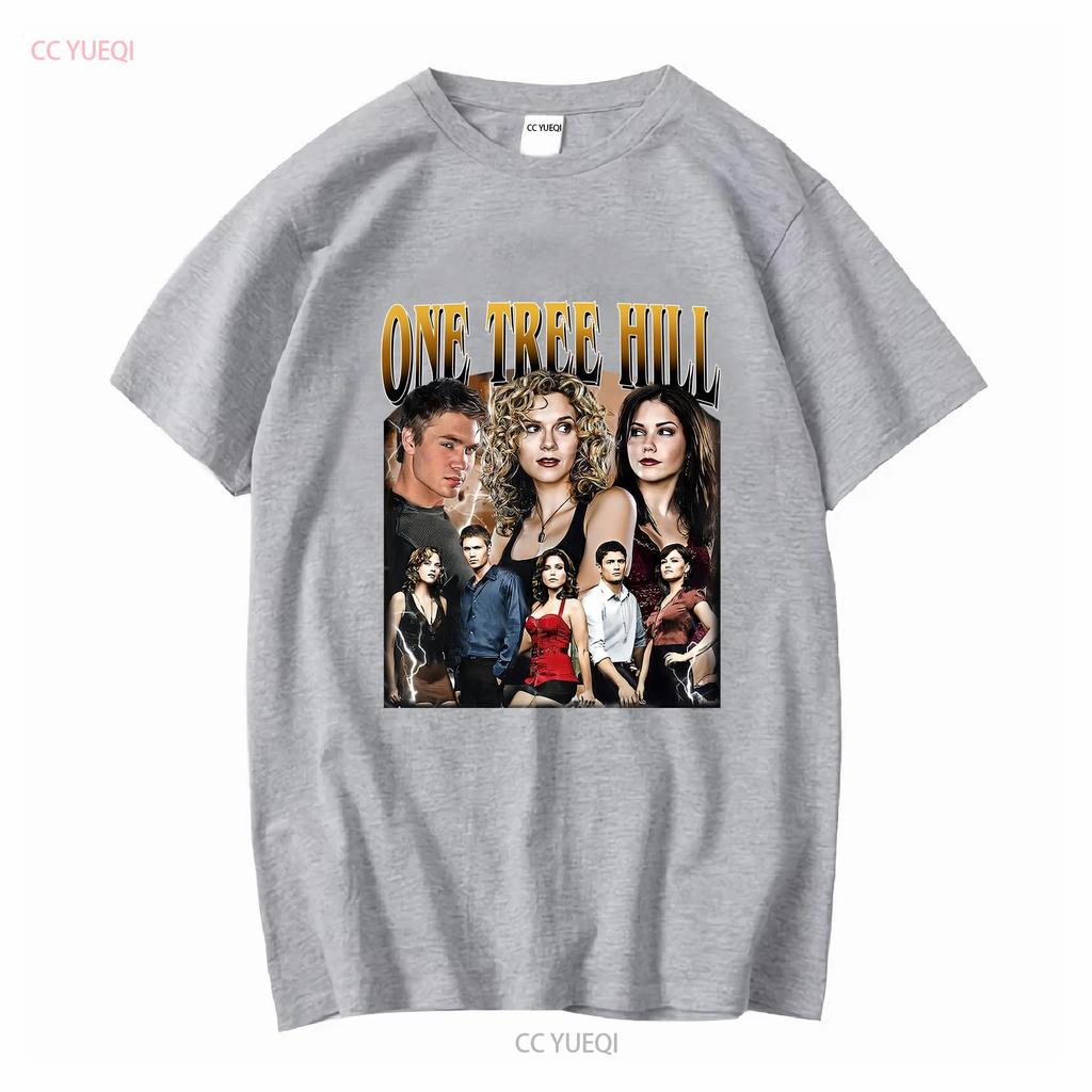 Limitiertes One Tree Hill Vintage T-Shirt für Damen und Herren, lang- oder kurzärmelig, Vintage-Waschung, atmungsaktiv, bequem, vielseitig