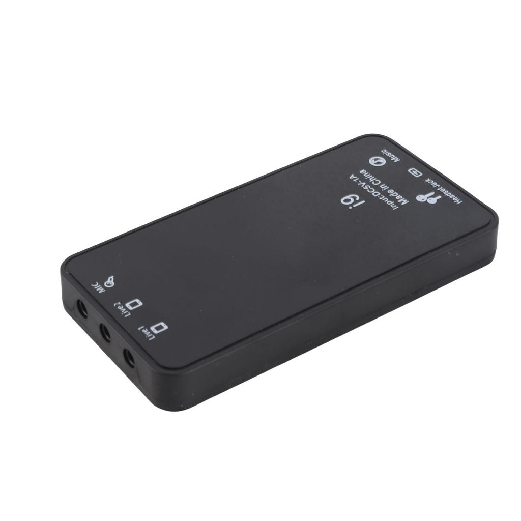 Voice Changer ABS Handheld Portable Multifunctional Sound Disguiser with 8 Sound Effects for Mobile