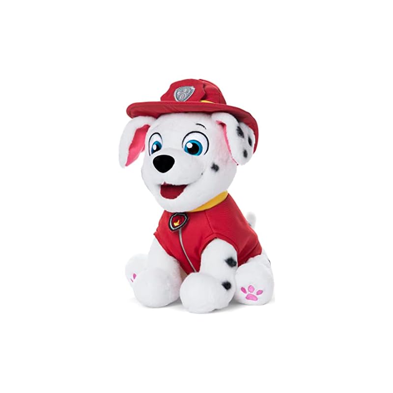 Takara Tomy Arts Paw Patrol Plush Toy Medium, Marshall ver., Approximately 24cm tall