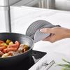 Silicone placemat Round pot mat High temperature resistant and anti-scalding Household casserole mat Anti-scalding table mat Dining table insulation