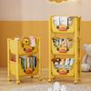 Toy Storage Trolley Living Room Snack Organizer Movable Bathroom Shelf Kitchen Rack With Wheels Children Cute Bookshelf Bookcart