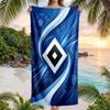 Asciugamano da Spiaggia Calcio Hamburger SV Morbido Microfibra Asciugamano Estivo Asciugatura Rapida Assorbente per Spiaggia Piscina Viaggio