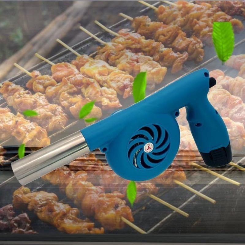 20W Adjustment Speed Rechargeable Electric Blower For Outdoor BBQ Metalworking With 5000RPM Fast Speed