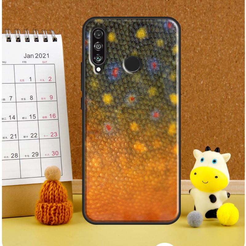 Brown Trout Fly Fishing For Huawei Nova Y72 Y70 Y91 Y90 Y60 Y61 Y73 3i 7i 8i 11i 12i 9 10 SE P20 P30 P40 Lite Case
