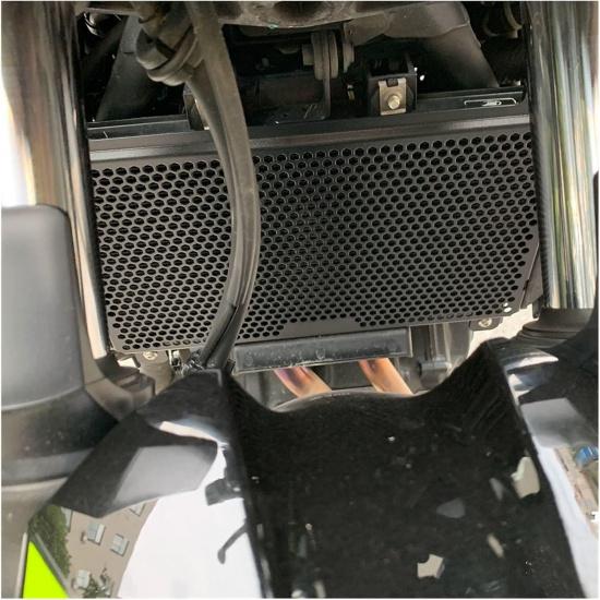 Compatible With Z500 Ninja 500 Z 500 Ninja500 SE ABS 2024 New Motorcycle Accessories Radiator Grille Cover Guard Protection(Black 1)