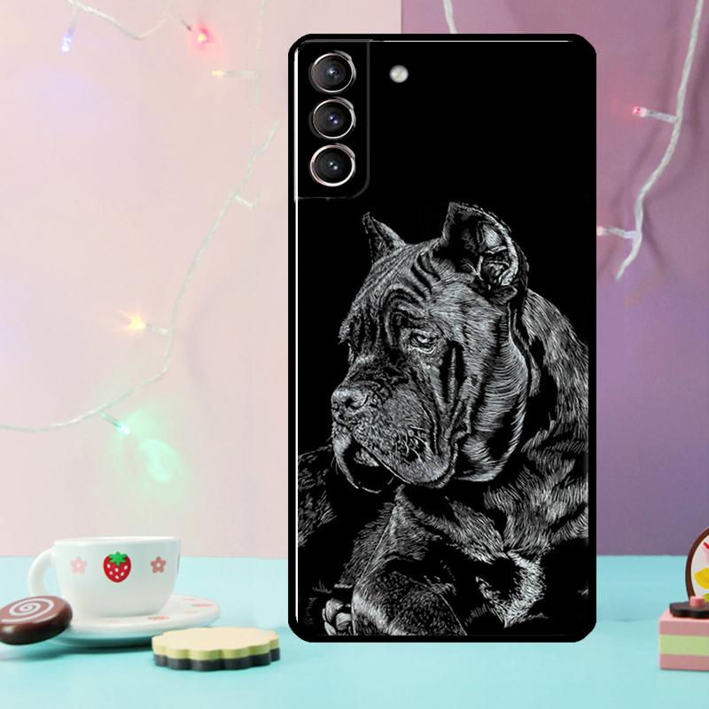 Cane Corso Italian Mastiff Phone Case For Samsung Galaxy S25 Ultra S20 S21 S22 S23 Plus S9 S10 S25 FE S24 Ultra Cover