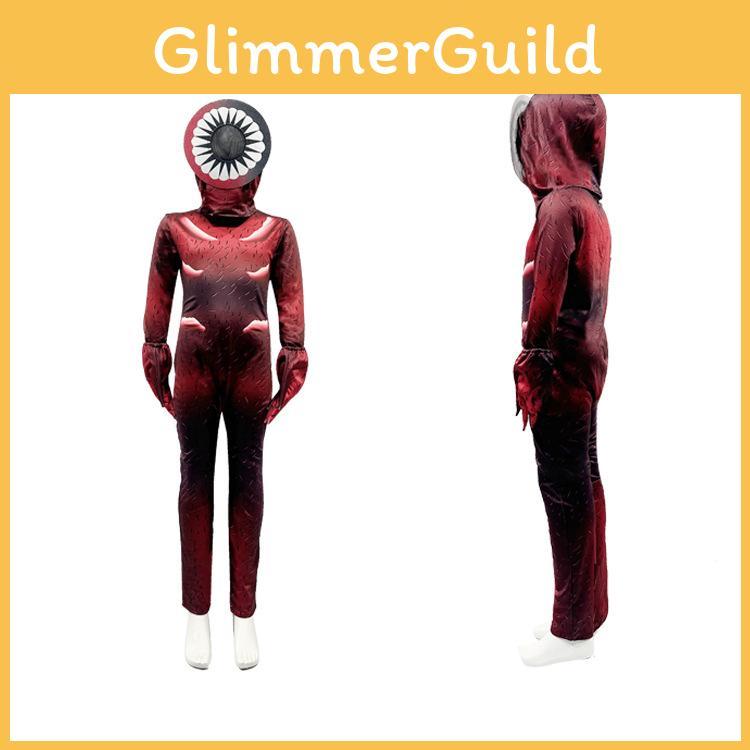 Roblox Doors Seek And Figure Cosplay Suit With Oneeyed Or Big Mouth Design For Teens And Children