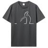La Linea TV T-Shirt Für Unisex Zeigender Humor Lässige Sweatshirts T-Shirt Neuheit Trendig Locker Lustiges Baumwoll-T-Shirt