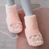 Autumn Winter Children's Floor Socks Baby Indoor Home Walking Socks Fleece Lined Thickened Infant Non-Slip Socks Shoes Socks