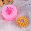 Stampo in Silicone Fiore di Peonia 3D per Candele, Sapone e Arte in Resina