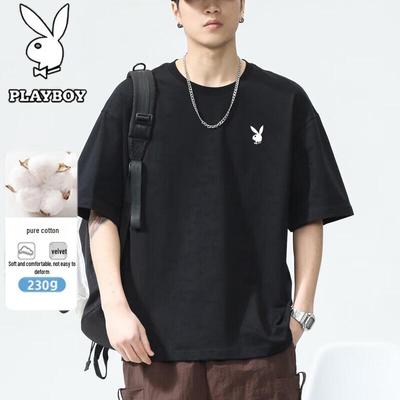 Men's Heavyweight Pure Cotton Short Sleeve T-shirt