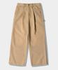 Dimiteulibeullaeg Wide Carpenter Cotton Pants_Beige