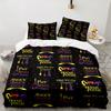 Halloween Horror Witch Bedding Set 3pcs, High Quality Bedding Set Including 1pc Duvet Cover And 2pcs Pillowcases for Bedroom, Dormitory Gift