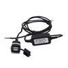 12/24V Motorcycle/Car/Rv Mobile Phone Charger Universal Dual USB Waterproof Charger