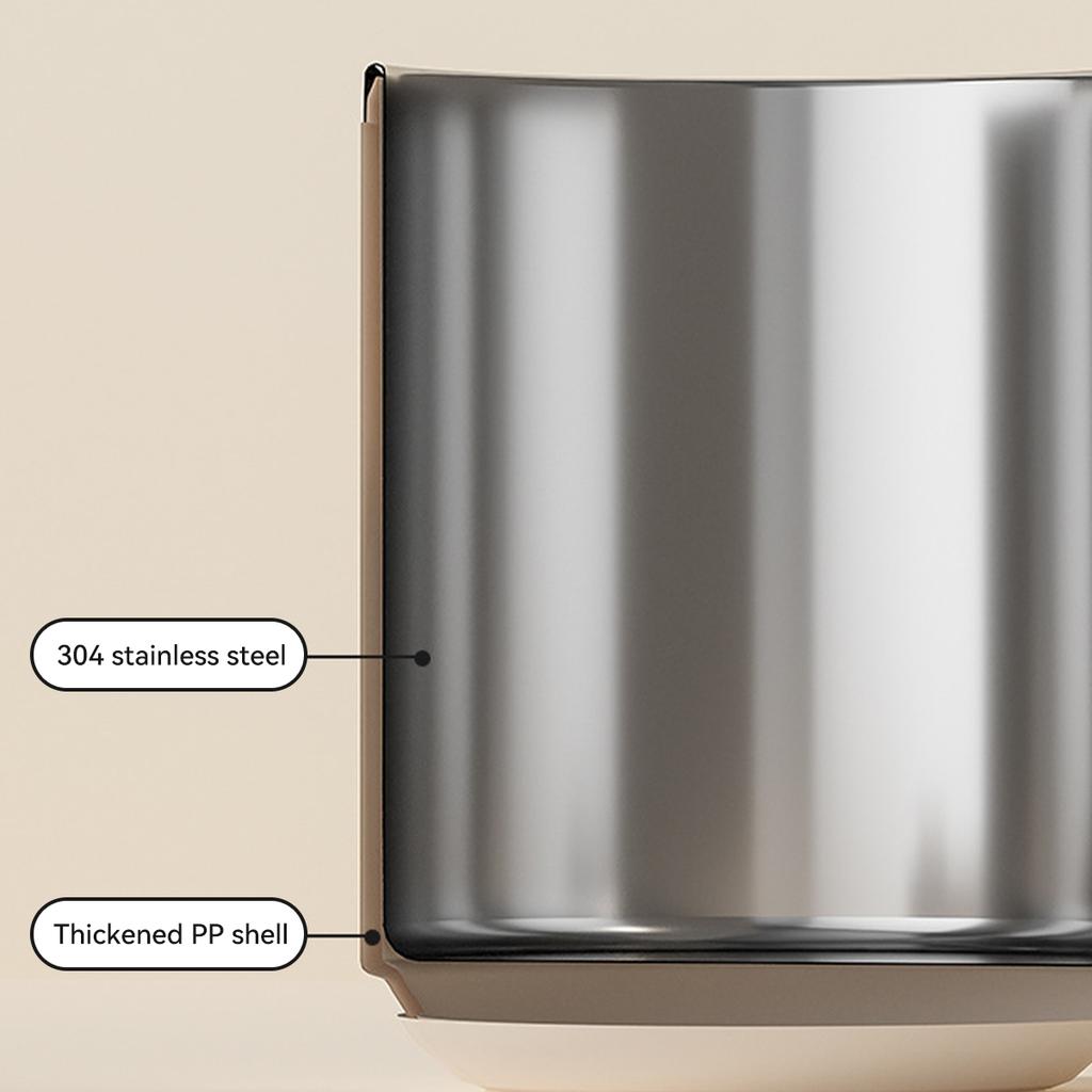 WORTHBUY 304 Stainless Steel Double Wall Insulated Coffee Mug With Handle Portable Sealed Water Cup Large Capacity Drinking Cup