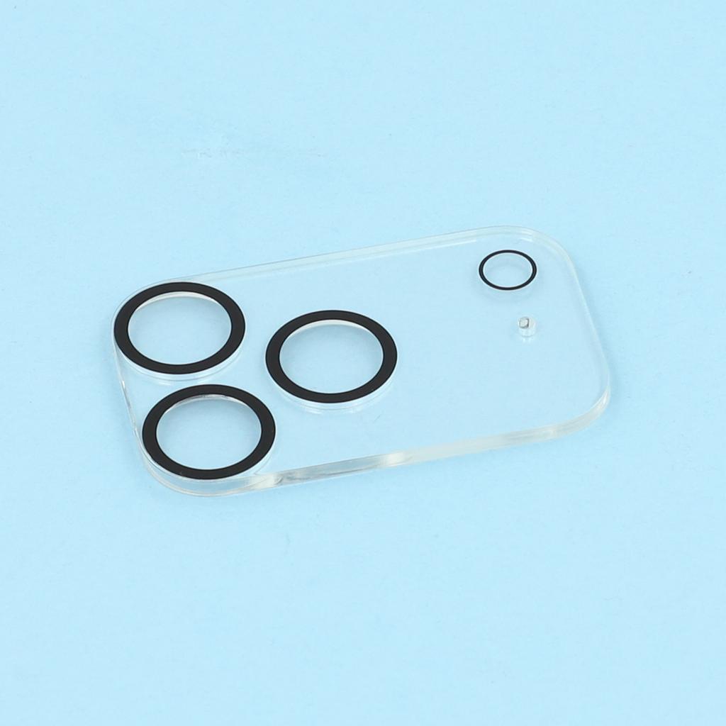 Pro iPhone 17 Pro Ochranné sklo na objektiv fotoaparátu s vysokou průhledností