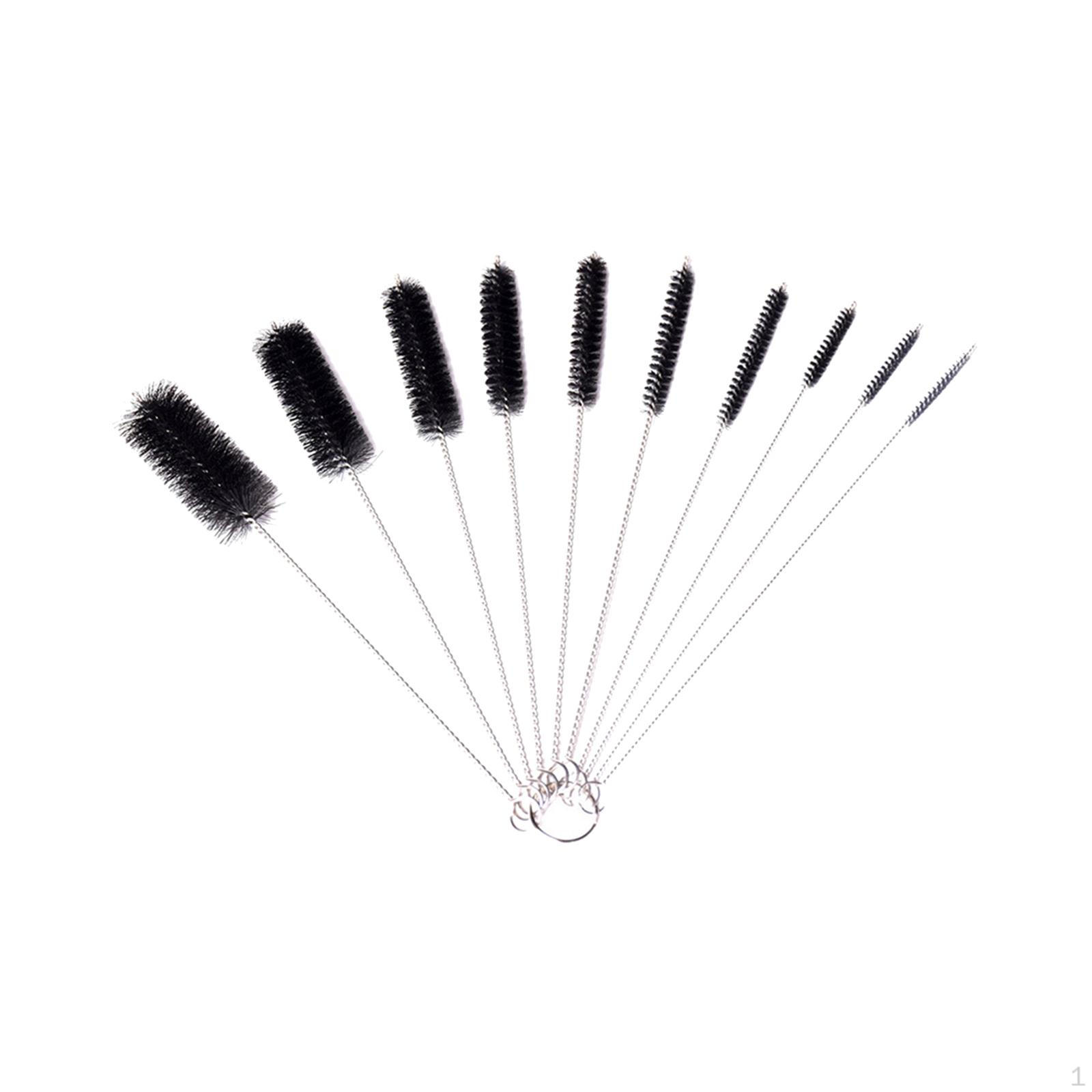 

Щетка для очистки соломинок для очистки пыли для домашней кухни Type1 Black