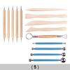 Cross-Border Polymer Clay Tool Set: Impression Remover, Carving Knife & Dotting Pen