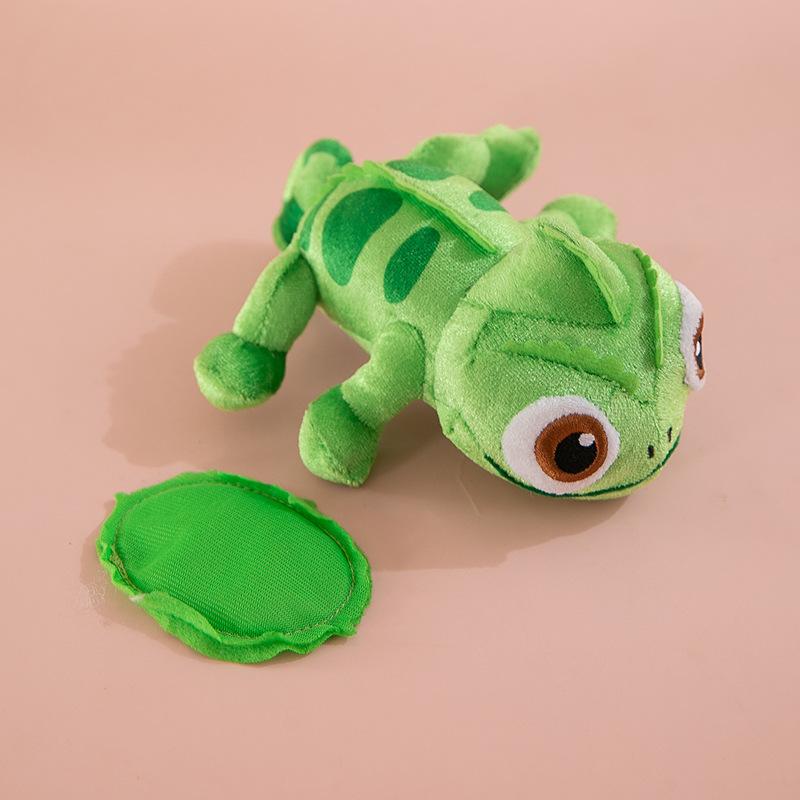 15cm Pascal Rapunzel Chameleon Plush Doll Toy Pascal Stuffed Animals Plushier Doll Shoulder Plush Doll Toy Boys Girls Xmas Gift