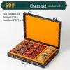 Premium Blood Sandalwood Chinese Chess Set