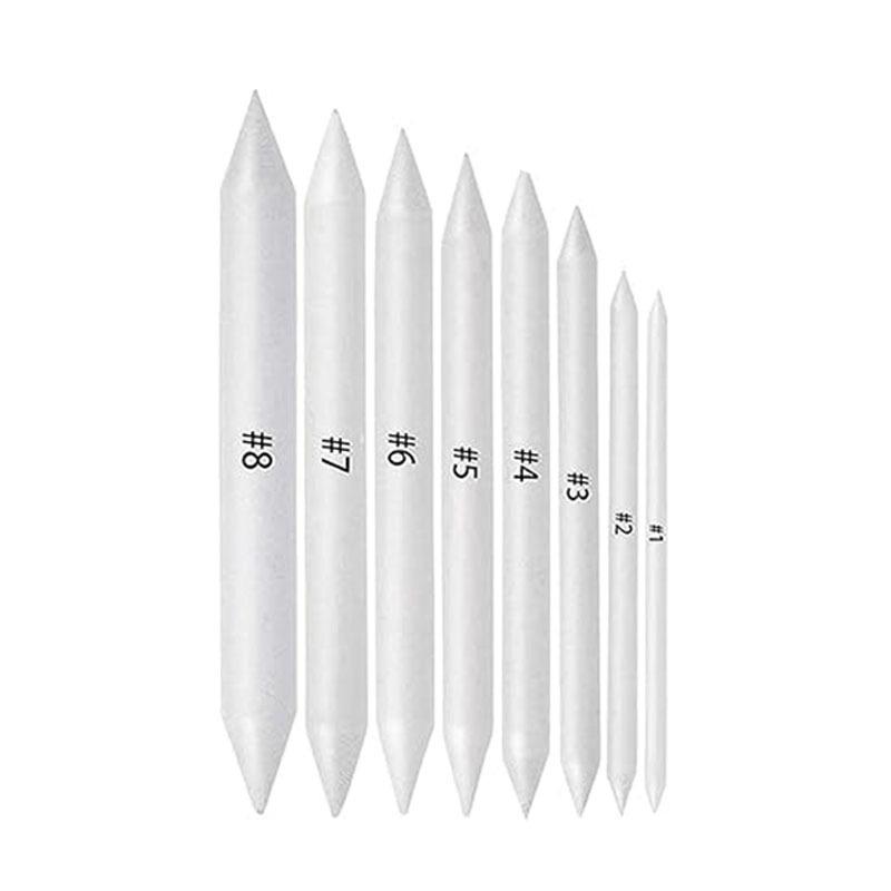 Art Sketching Blending Stumps Set: 9-Piece Kit for Drawing, Blending & Smudging