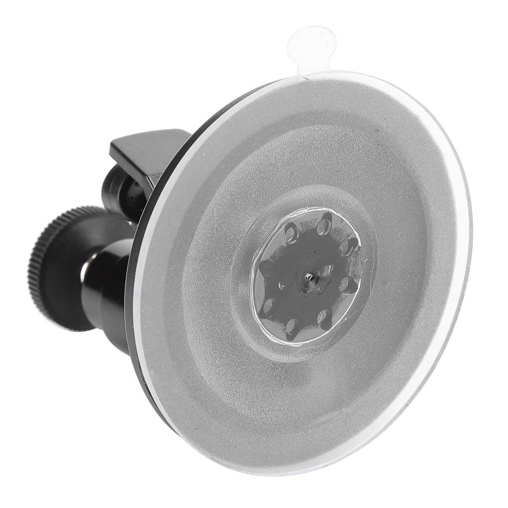 HD-004a B Halterung Silber Schwarz Aluminiumlegierung Fahrzeughalterung Vakuumsauger Starker Saugständer(Schwarz )