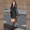 Bailuyu Women's Hooded Wool Blend Double-Faced Coat