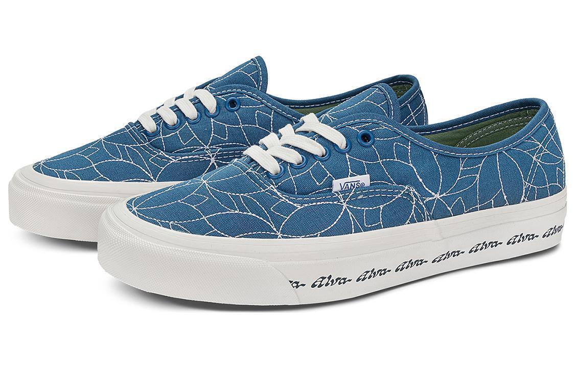 VANS Authentic 44 DX x Alva Skates Low Floral Stitch - VN0005U8NVY 40.5