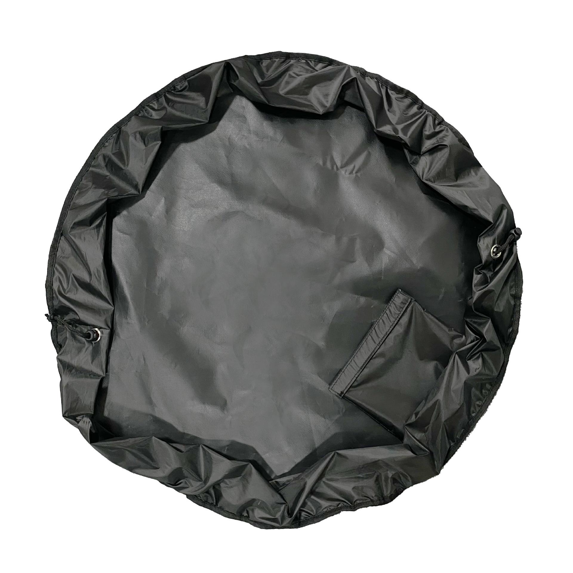 

600d Beach Swimsuit Storage Bag Durable Beach Quick Change Bag Foot Wash Bag Surfing Wetsuit Storage Bag бежевий