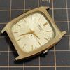 SEIKO Square Gold Quartz Watch NSAG Management K26 [Working Condition] Men's 5931-5340